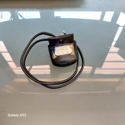 Luz de placa — refacción para moto Vento